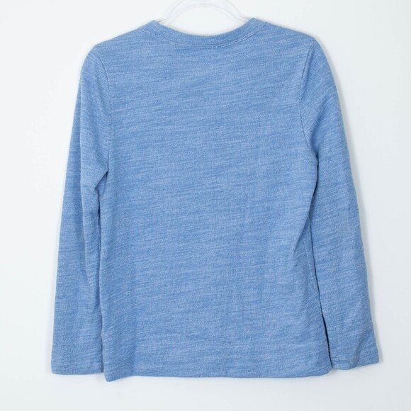 Disney Parks Mickey Mouse Heathered Blue Crewneck Sweatshirt Womens Size Small - Picture 5 of 6